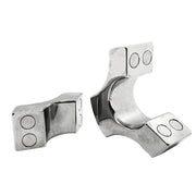 Black Label - Triad - Magnetische Ball Stretcher - 30 x 35 mm - RVS - Zilver-Laced-up.nl