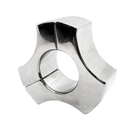 Black Label - Triad - Magnetische Ball Stretcher - 30 x 35 mm - RVS - Zilver-Laced-up.nl