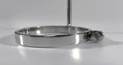 Black Label - Vinger Fixatie Boeien - RVS - Met Swarovski Decoratie - Zilver-Laced-up.nl