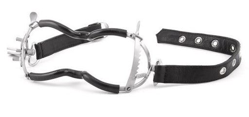 Black Label - Whitehead Ratchet Mondklem met PVC coating en leren riempje-Laced-up.nl