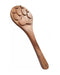 Black Label - Wooden Wolf Paw Paddle-Laced-up.nl