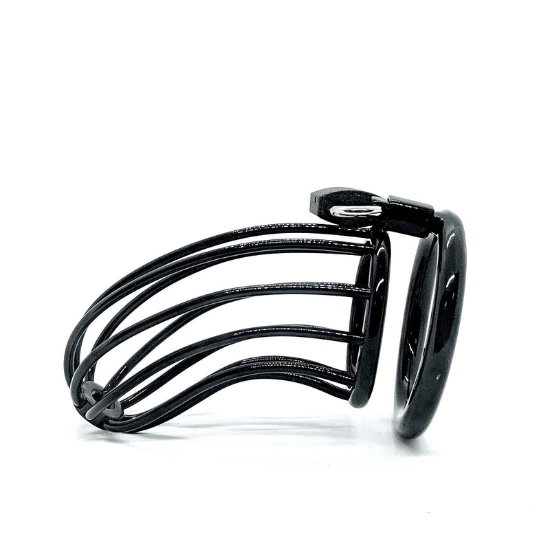 Black Line - Outlined - Kuisheidskooi met Tralies - Zwart-Laced-up.nl