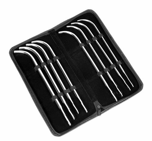Black Label - Van Buren Sounds Set - Dilator Set - 8 stuks in etui-Laced-up.nl