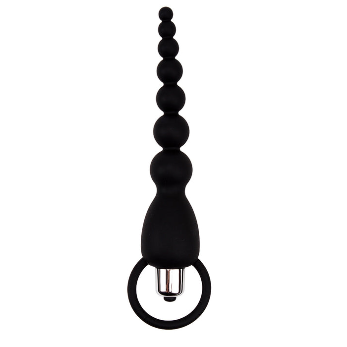 Black Mont - Elite Power Beads - Vibrerende Anaal Kralen - Zwart-Erotiekvoordeel.nl