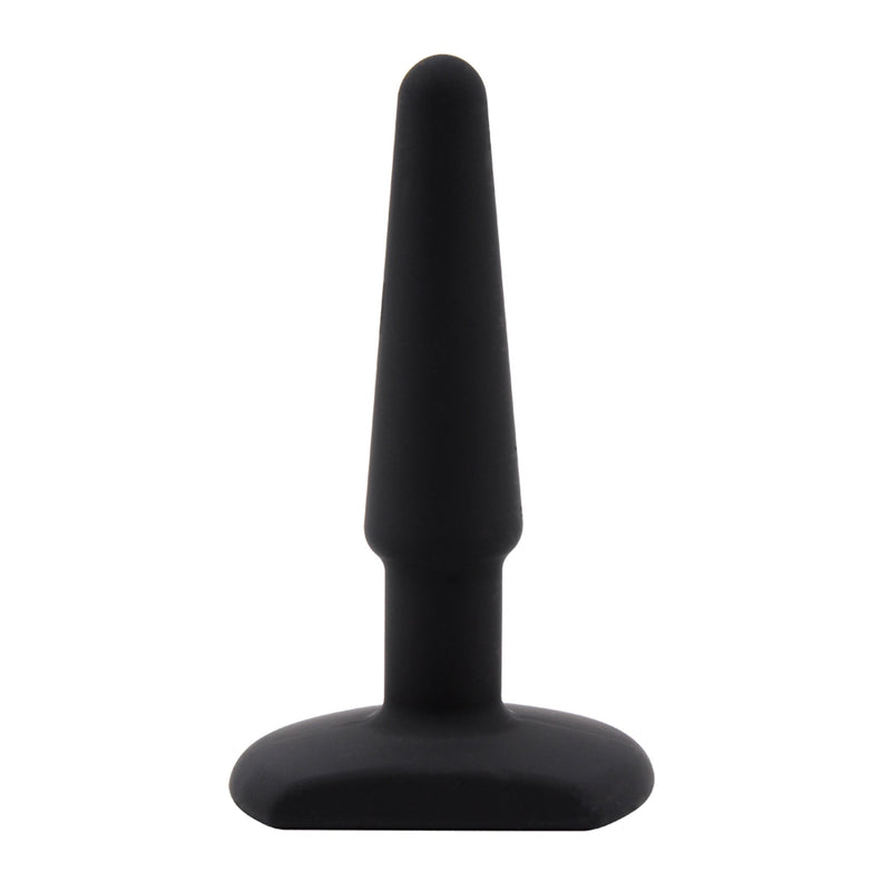 Black Mont - Plug anal en silicone - 11 x 2,3 cm - Noir - Laced-up.nl