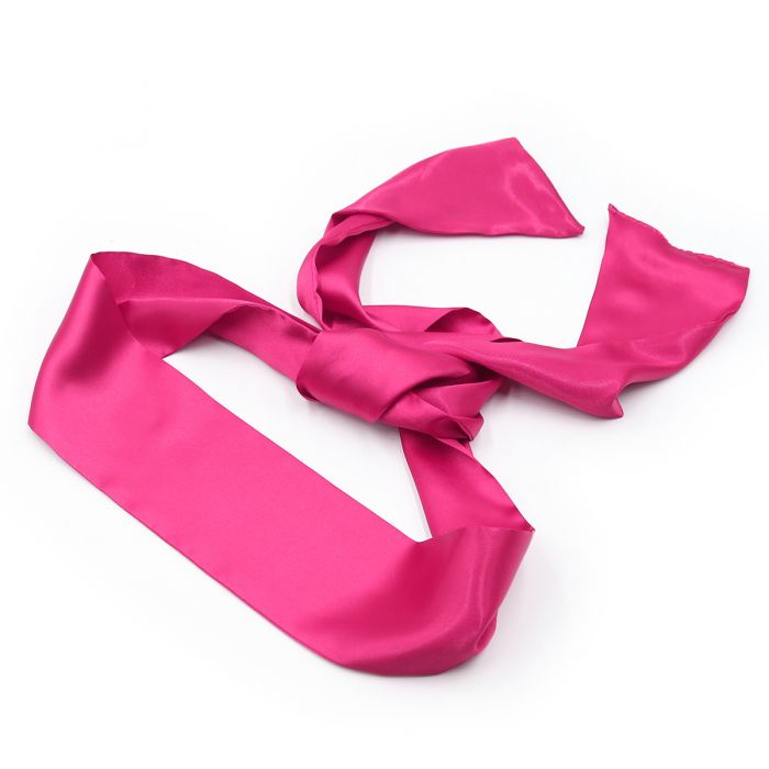Blinddoek Van Roze Satijn-Laced-up.nl