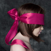 Blinddoek Van Roze Satijn-Laced-up.nl