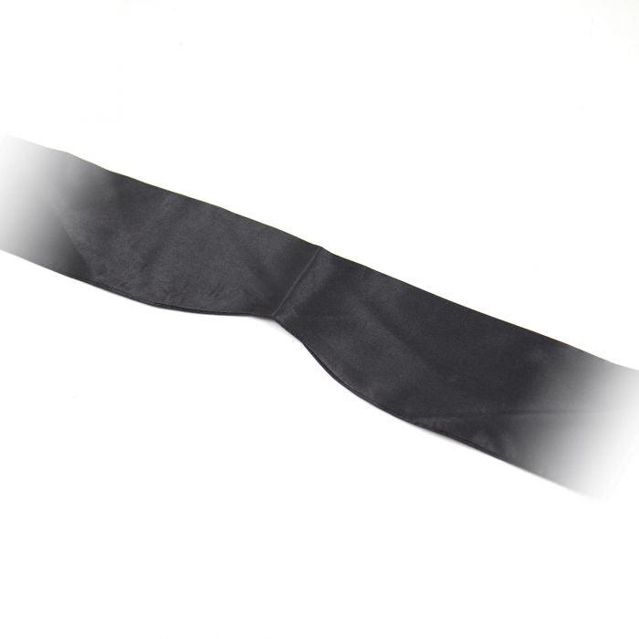 Blinddoek Van Zwart Satijn-Laced-up.nl