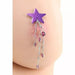 Calexotics - Bodycharms - Tepelhangers - Paarse Sterren-Laced-up.nl