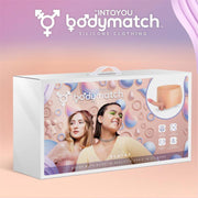 Bodymatch - Blayke - Bodysuit with Integrated Silicone Penis - One Size - Light Skin Tone - Laced-up.nl