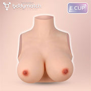 Bodymatch - Booskin - Realistische Siliconen Borstprothese - Lichte Huidskleur-Erotiekvoordeel.nl