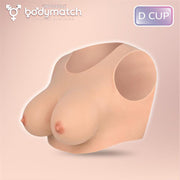 Bodymatch - Bowie - Realistische Siliconen Borstprothese - Lichte Huidskleur-Erotiekvoordeel.nl