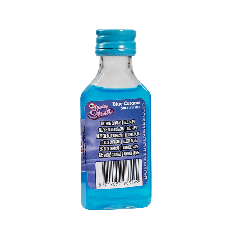 Boinky - Boinky Shots - Blue Curacao - 14,5% vol. - 10x 20 ml-Erotiekvoordeel.nl
