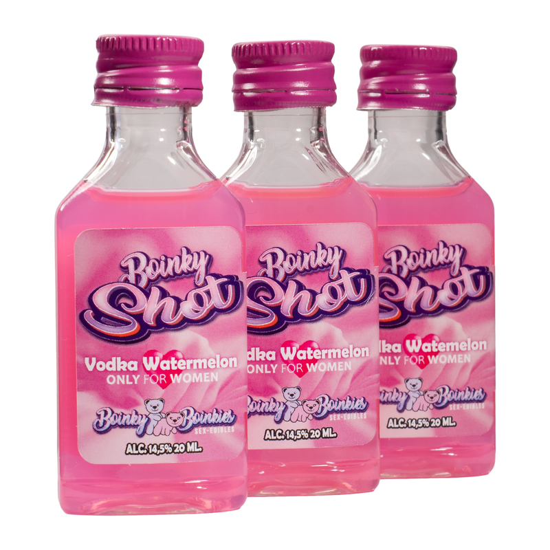 Boinky - Boinky Shots Vodka Watermeloen - 14,5% vol.- 10x 20 ml-Erotiekvoordeel.nl