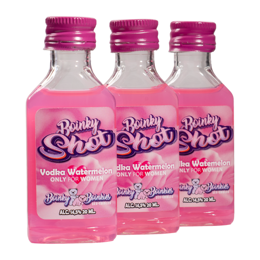 Boinky - Boinky Shots Vodka Watermeloen - 14,5% vol.- 10x 20 ml-Erotiekvoordeel.nl
