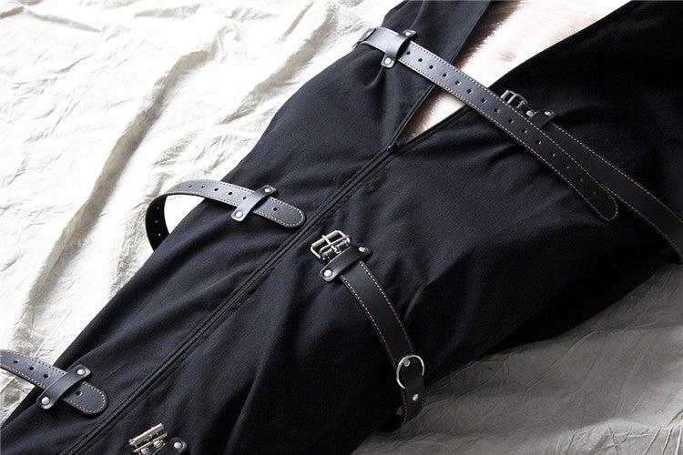 Kiotos Body Bag - Volledige Controle met de Lockable Full-Body Restraint Bag-Laced-up.nl