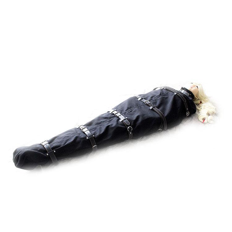 Kiotos Body Bag - Volledige Controle met de Lockable Full-Body Restraint Bag-Laced-up.nl