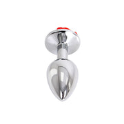Booty Sparks - Aluminium Buttplug 'Red Rose' Met bloem decoratie-Laced-up.nl