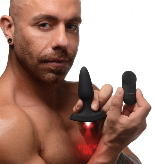 BootySparks - Fuck Me Laser - Buttplug met laser projectie-Laced-up.nl