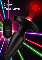 BootySparks - Fuck Me Laser - Buttplug met laser projectie-Laced-up.nl