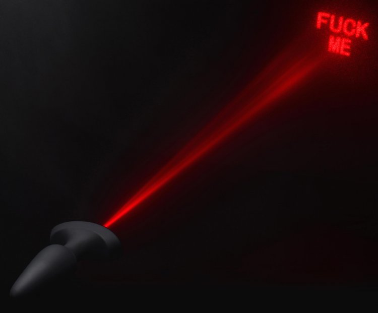 BootySparks - Fuck Me Laser - Buttplug met laser projectie-Laced-up.nl