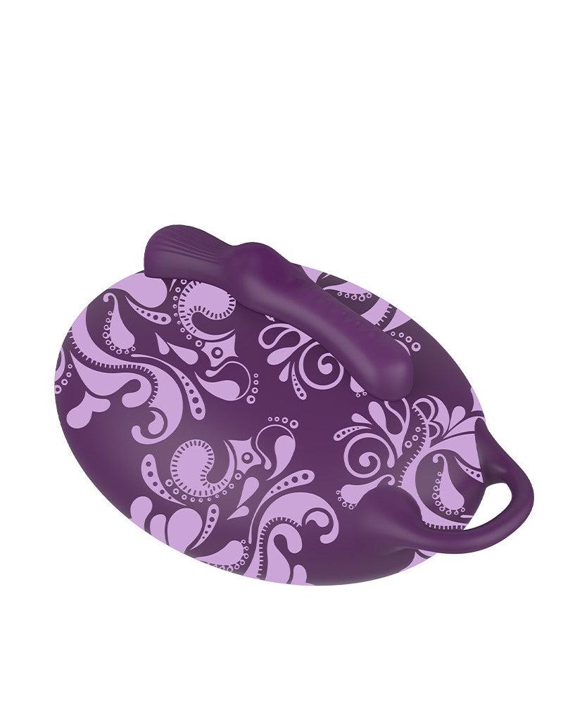 Bouncy Bliss - Flow - Zit-vibrator - Hands-free Vibrator - Vibrator-kussen - Paars-Laced-up.nl