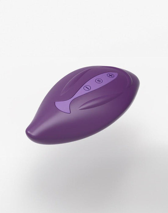 Bouncy Bliss - Flow - Zit-vibrator - Hands-free Vibrator - Vibrator-kussen - Paars-Laced-up.nl