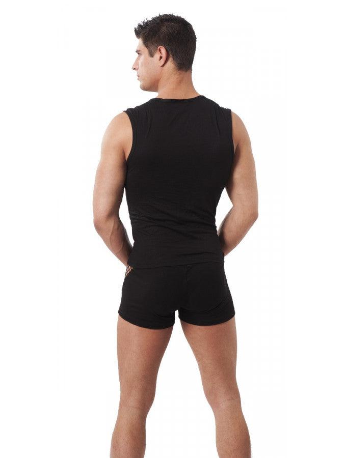 Amorable - Visnet Boxer Voor Heren - Zwart-Laced-up.nl