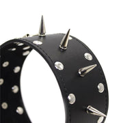 Brede collar Met spikes-Laced-up.nl
