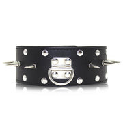 Brede collar Met spikes-Laced-up.nl