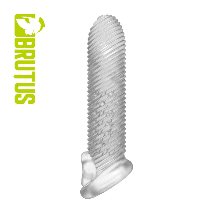 Brutus - Almighty - Penis Sleeve - 18 cm - Transparant-Laced-up.nl