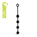 Brutus - Anaal Kralen - Vagina Kralen - Siliconen Anale Ballen - PEARLS Silicone String of Pearls - 3 maten-Laced-up.nl