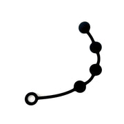 Brutus - Anaal Kralen - Vagina Kralen - Siliconen Anale Ballen - PEARLS Silicone String of Pearls - 3 maten-Laced-up.nl