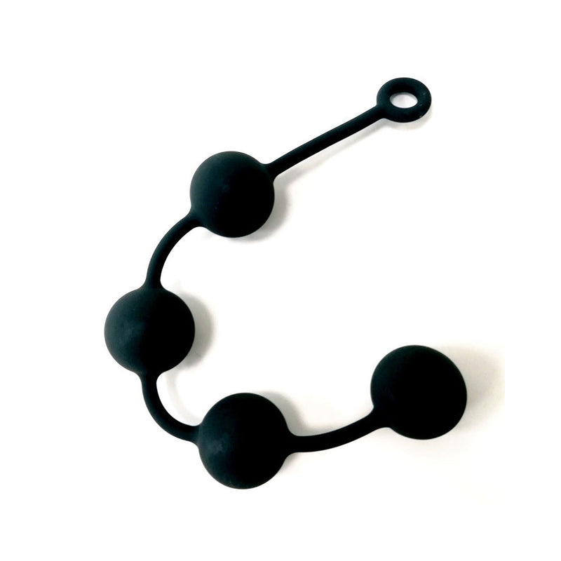 Brutus - Anaal Kralen - Vagina Kralen - Siliconen Anale Ballen - PEARLS Silicone String of Pearls - 3 maten-Laced-up.nl