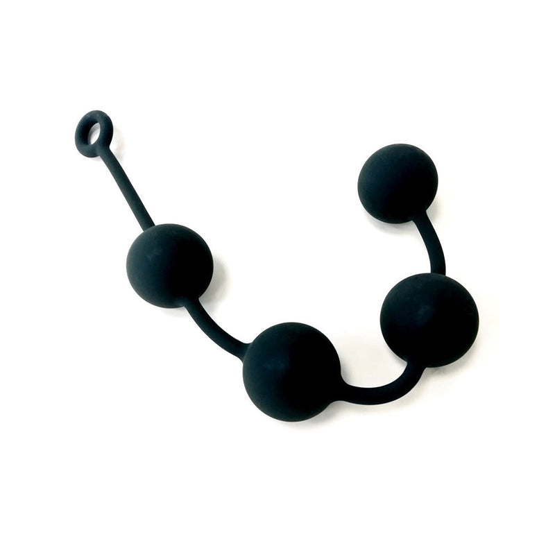 Brutus - Anaal Kralen - Vagina Kralen - Siliconen Anale Ballen - PEARLS Silicone String of Pearls - 3 maten-Laced-up.nl