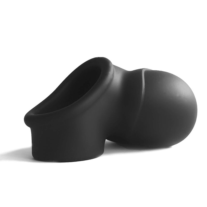 Brutus - Ballstretcher - Ballbag met Cockring - Siliconen - BALL GRABBER Hypersoft Ballbag-Laced-up.nl