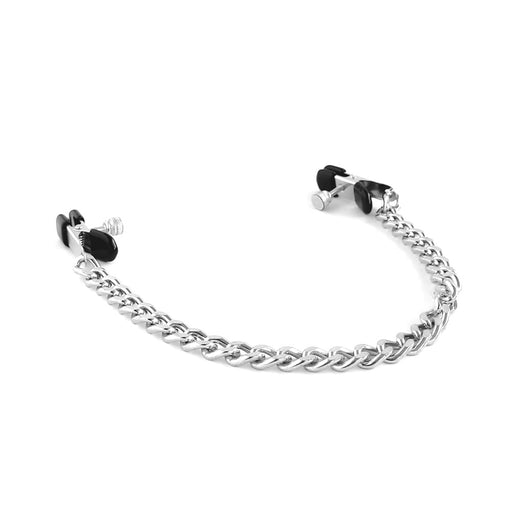 Brutus - Basic - Tepelklemmen Met Ketting - Zilver-Laced-up.nl