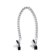 Brutus - Basic - Tepelklemmen Met Ketting - Zilver-Laced-up.nl
