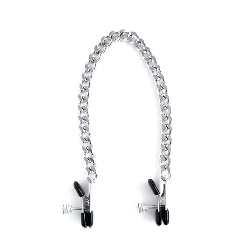 Brutus - Basic - Tepelklemmen Met Ketting - Zilver-Laced-up.nl