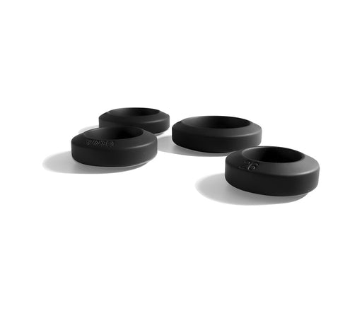 Brutus - Big Bulge - Siliconen Cockring Set met 4 verschillende maten - HyperSoft Silicone Cockring Set-Laced-up.nl