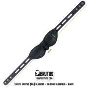Brutus - Blinders - Siliconen Blinddoek - Zwart-Laced-up.nl