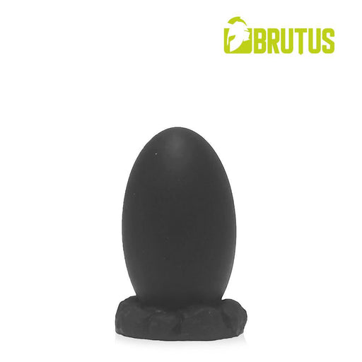 Brutus - Bum Buddy - Bacchus - Buttplug - Siliconen - Zwart - 4 maten-Laced-up.nl