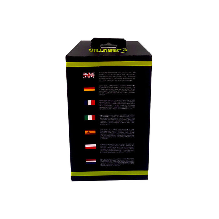 Brutus - Bum Buddy - Hercules - Anaal Dildo - Anker Buttplug - Siliconen - Zwart - 4 maten-Laced-up.nl