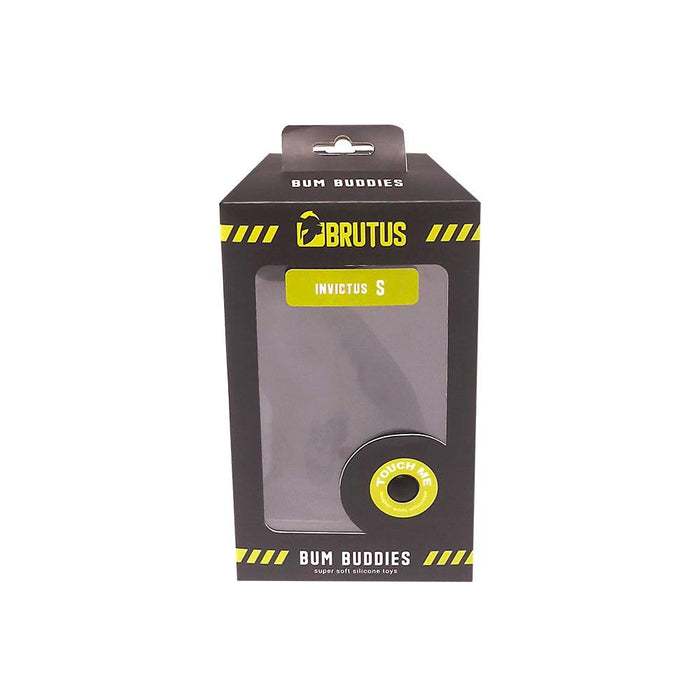 Brutus - Bum Buddy - Invictus - Buttplug - Anaal Dildo - Siliconen - Zwart-Laced-up.nl