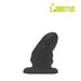 Brutus - Bum Buddy - Invictus - Buttplug - Anaal Dildo - Siliconen - Zwart-Laced-up.nl
