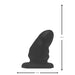 Brutus - Bum Buddy - Invictus - Buttplug - Anaal Dildo - Siliconen - Zwart-Laced-up.nl