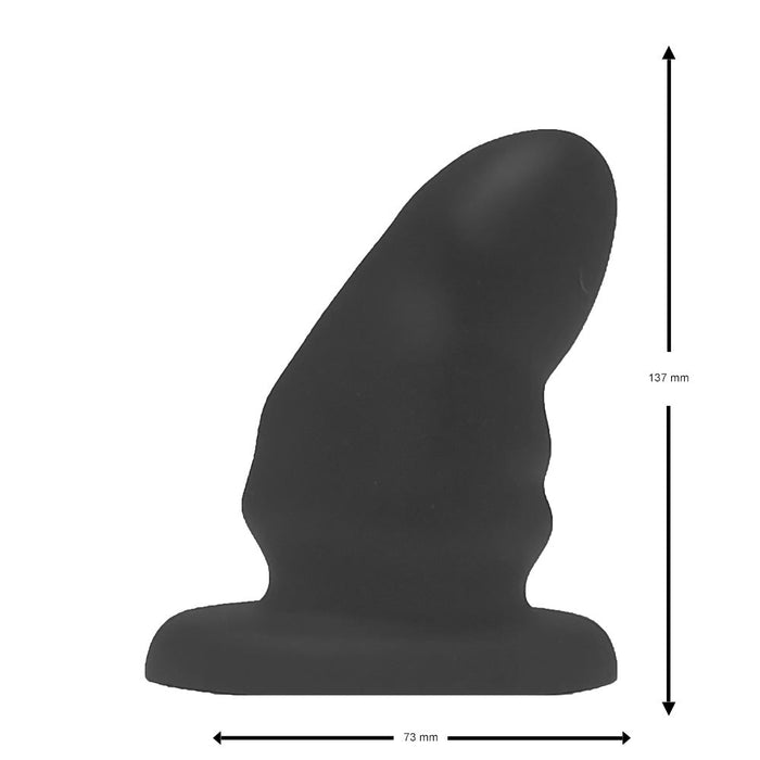 Brutus - Bum Buddy - Invictus - Buttplug - Anaal Dildo - Siliconen - Zwart-Laced-up.nl