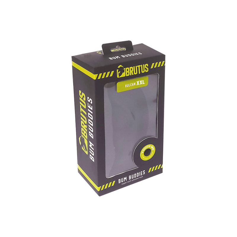 Brutus - Bum Buddy - Vulcan - Anaal Dildo - 5 maten - Liquid Siliconen - Zwart-Laced-up.nl