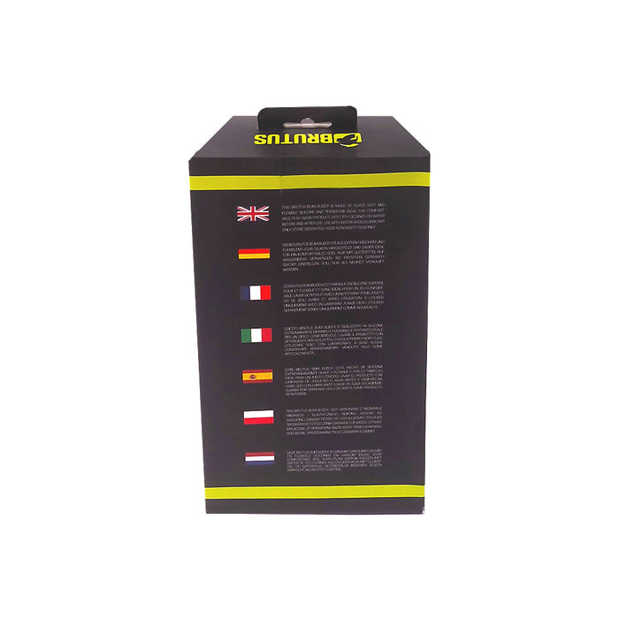 Brutus - Bum Buddy - Vulcan - Anaal Dildo - 5 maten - Liquid Siliconen - Zwart-Laced-up.nl