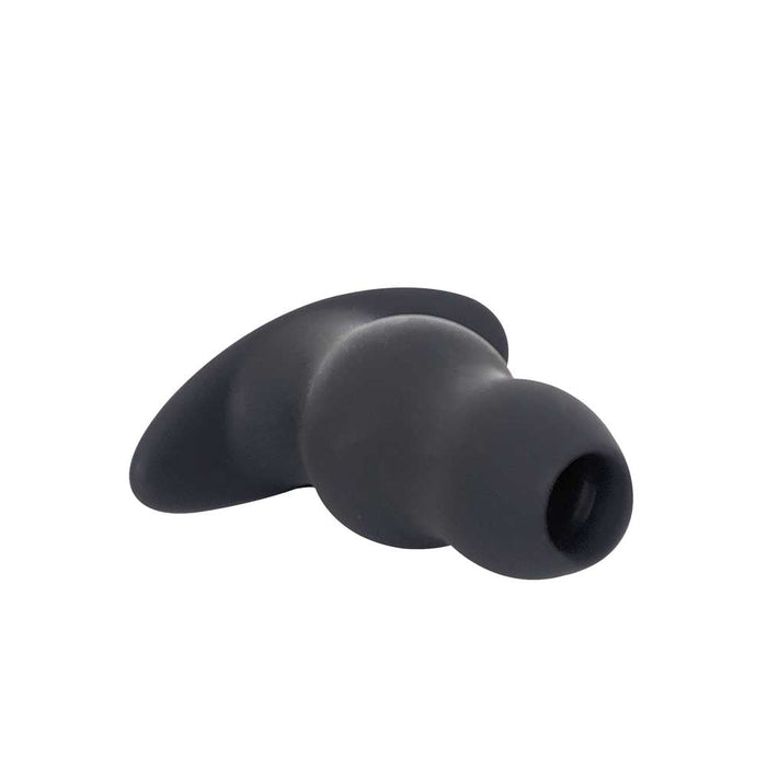 Brutus - Buttplug - Holle Buttplug - Ergo Bum - Silicone Tunnel Plug - Zwart - 3 maten-Laced-up.nl
